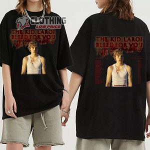 The Kid Laroi Tour 2023 Shirt The Kid Laroi Bleed For You Tour 2023 Shirt The Kid Laroi The College Tour With Jeremy Zucker Concert 2023 Sweatshirt3