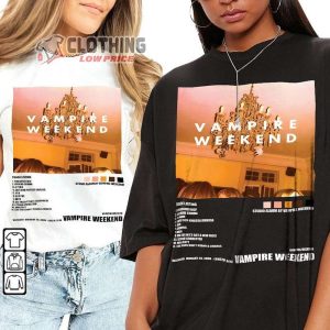 Vampire Weekend Album Tracklist Unisex Sweatshirt Vampire Weekend Vintage Album Shirt1