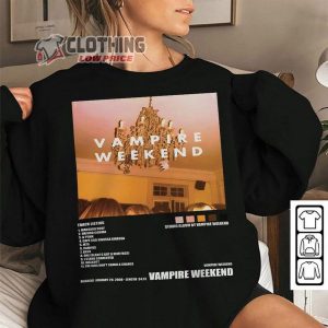 Vampire Weekend Album Tracklist Unisex Sweatshirt Vampire Weekend Vintage Album Shirt4