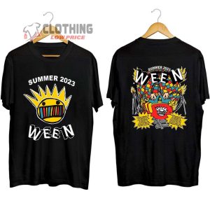 Ween Summer Tour 2023 Merch Ween US Summer Tour 2023 Shirt Ween 2023 Concert T Shirt 2