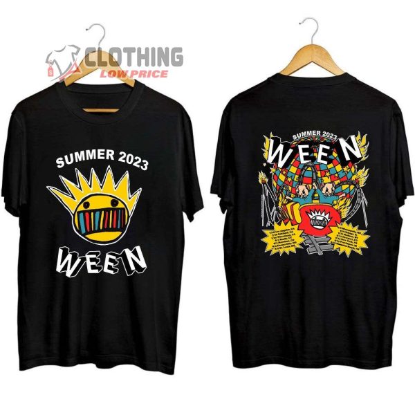 Ween Summer Tour 2023 Merch, Ween US Summer Tour 2023 Shirt, Ween 2023 Concert T-Shirt