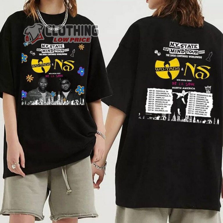 wu tang clan tour 2023 merch