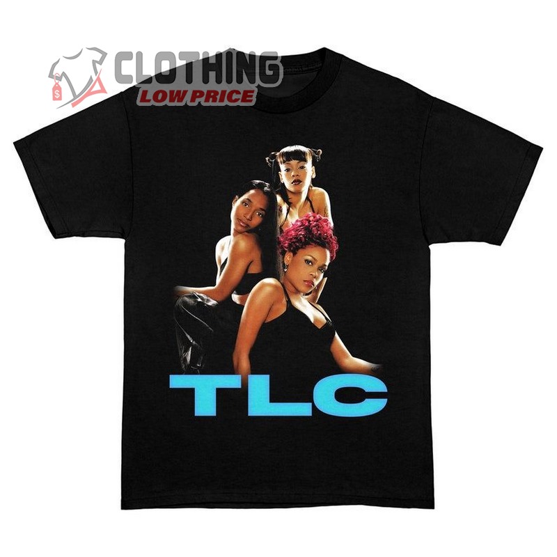 Tlc Shirt, 90S Hip Hop Rap Tee, Tlc Vintage Style T-Shirt, Tlc Graphic Tee
