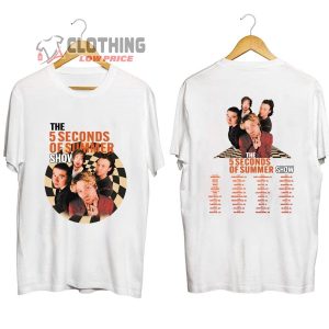 5 Seconds Of Summer 2023 Setlist Merch 5 Seconds Of Summer World Tour 2023 2024 Shirt 5 Seconds Of Summer 2023 Younblood Tee 5 Seconds Of Summer 2023 Songs T Shirt 2