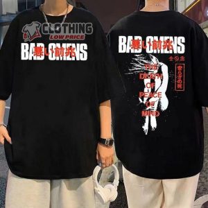 A Tour Of The Concrete Jungle Tour 2023 Bad Omens Unisex T Shirt Bad Omens Band Tour 2023 American Music Merch