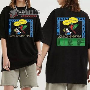 Alvvays And Alex G Tour 2023 Shirt, Alvvays And Alex G Co Headline Tour 2023 Shirt, Alex G And Alvvays  2023 Summer Tour Merch