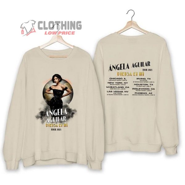 Angela Aguilar Piensa En Mi Tour 2023 Shirt, Angela Aguilar Piensa En Mi Concert Shirt, Ángela Aguilar 2023 Tour Merch