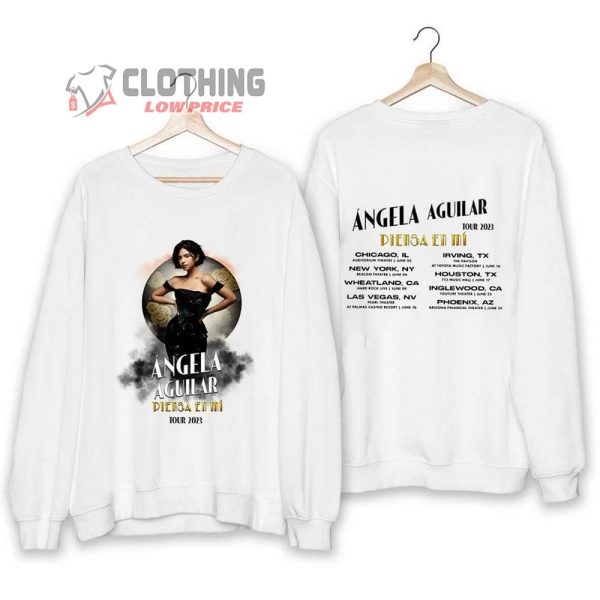 Angela Aguilar Piensa En Mi Tour 2023 Shirt, Angela Aguilar Piensa En Mi Concert Shirt, Ángela Aguilar 2023 Tour Merch