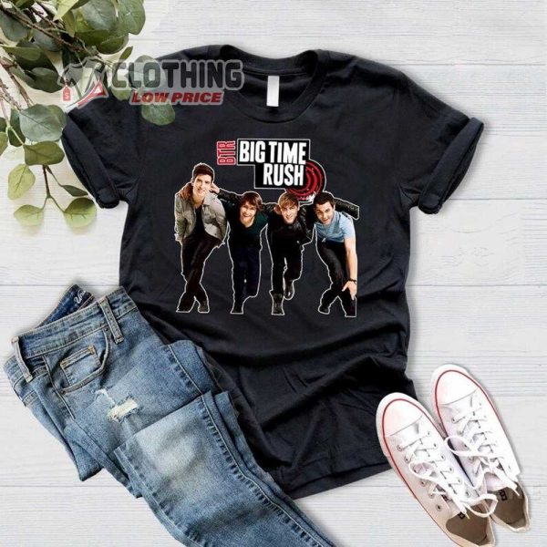 Big Time Rush Music Concert 2023 Shirt, Big Time Rush Band T-Shirt