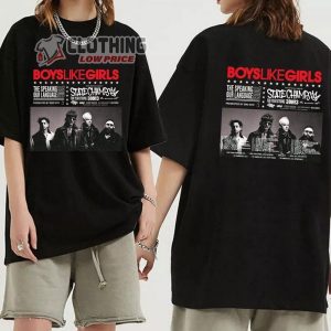 Boys Like Girls The Speaking Our Language 2023 Tour Shirt Boys Like Girls Band Sweatshirt Boys Like Girls 2023 Concert Unisex T Shirt1 1