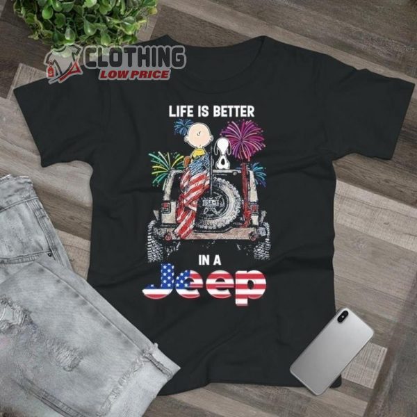 Charlie Brown And Snoopy  American Flag 4th Of July Shirt, Charlie Brown Characters And Snoopy Happy Freedom Day Shirt