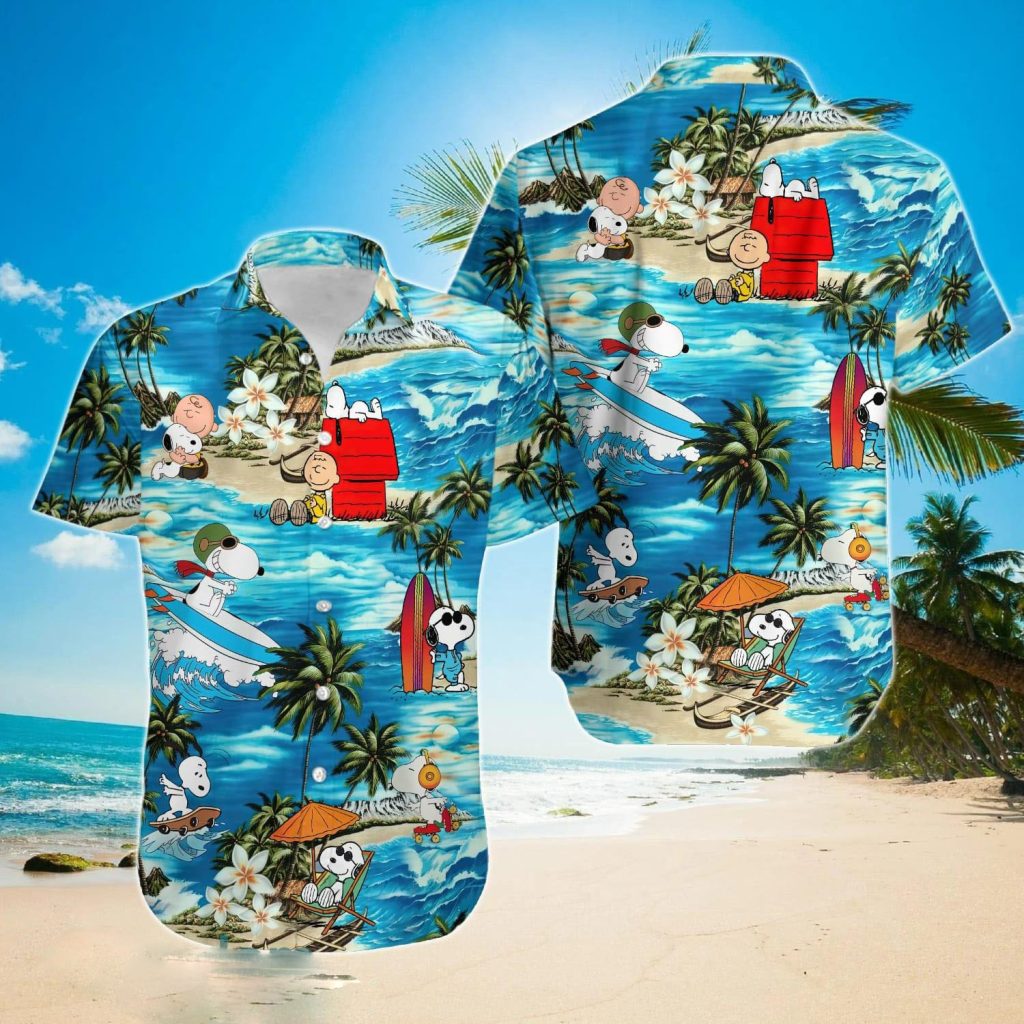 Charlie Brown Snoopy Hawaiian Shirt, Charlie Brown The Peanuts Snoopy ...