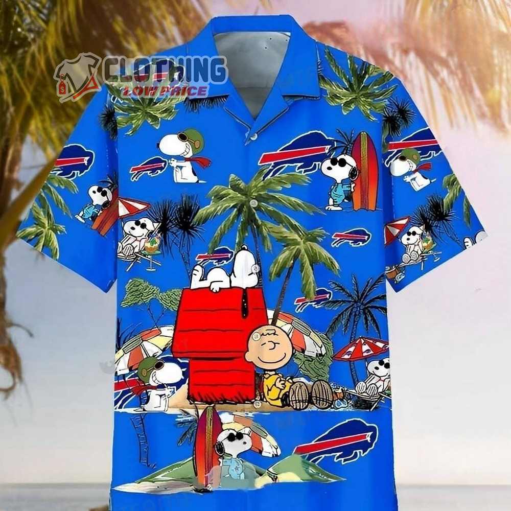 Charlie Brown And Snoopy Hawaiian Shirt Charlie Brown The Peanuts Snoopy Beach Summer 3D Hawaiian Shirt