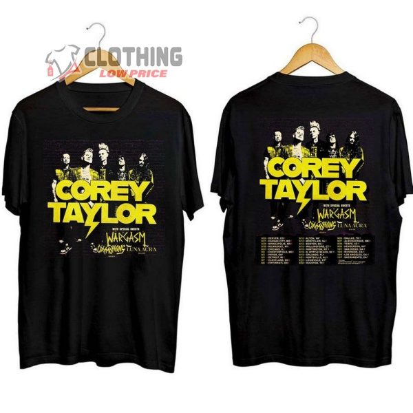 Corey Taylor 2023 World Tour Unisex T-Shirt, Corey Taylor 2023 Tour Shirt, Corey Taylor Merch