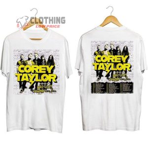 Corey Taylor 2023 World Tour Unisex T Shirt Corey Taylor 2023 Tour Shirt Corey Taylor Merch2