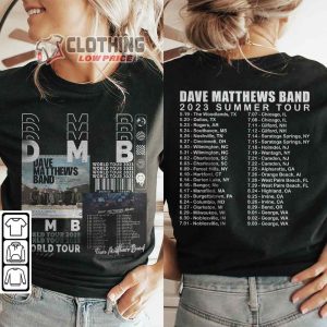 Dave Matthews Band Music Merch Dave Matthews Band 2023 Summer Tour Shirt Dave Matthews Band Music North American Album Monsters T Shirt 2