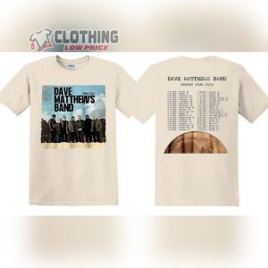 Dave Matthews Band Summer Tour 2023 Unisex T Shirt Dave Matthews Band Concert 2023 Shirt4 1
