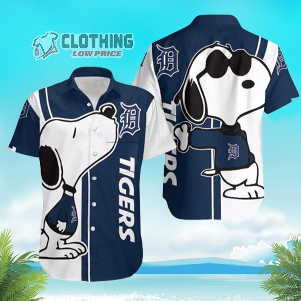 MLB Detroit Tigers Hawaiian Shirt - Anynee