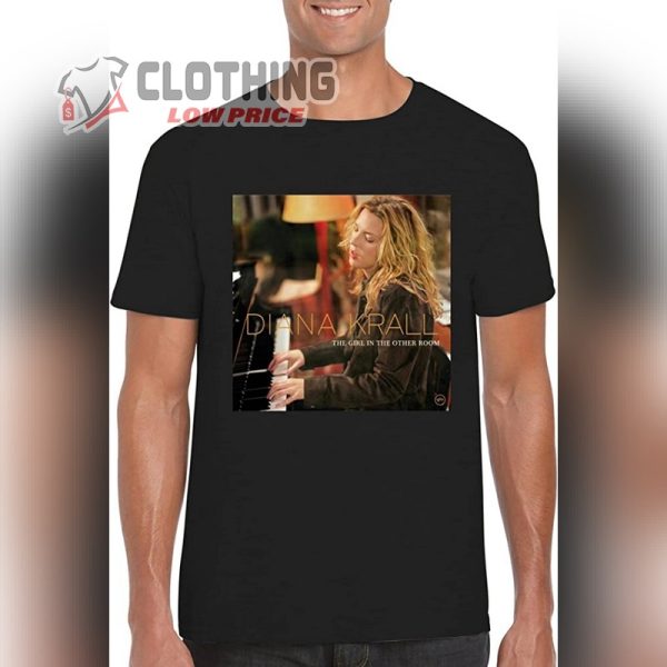 Diana Krall The Girl In The Other Room Album Cover T- Shirt, Diana Krall Best Album T- Shirt