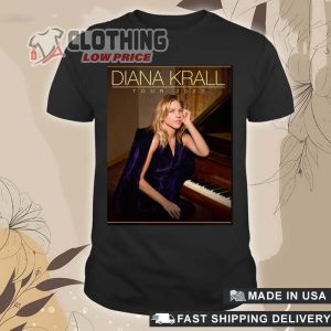 Diana Krall Tour 2023 Setlist T Shirt Diana Krall Tour 2022 Music T Shirt Hoodie Diana Krall Tour 2023 Hoodie 2