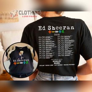 Ed Sheeran Mathematics 2023 Shirt Ed Sheeran Concert 2023 Shirt Ed Sheeran Shirt0