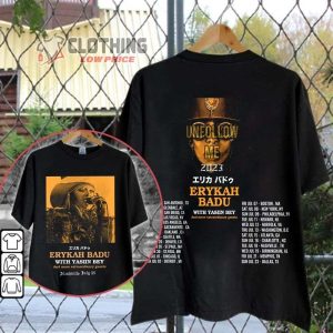 Erykah Badu 2023 Tour With Yasiin Bey Merch Erykah Badu Album Shirt Erykah Badu Tour 2023 Tickets T Shirt 2