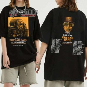 Erykah Badu 2023 Tour With Yasiin Bey Merch Erykah Badu Album Shirt Erykah Badu Tour 2023 Tickets T Shirt