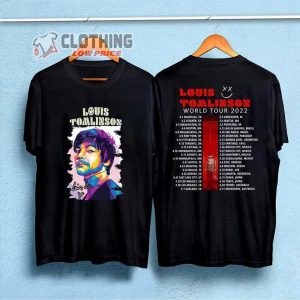 Faith In The Future 2023 Live Music Concert Merch, Louis Tomlinson World Tour Shirt