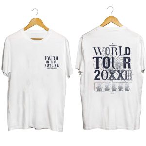 Faith In The Future Louis Tomlinson Merch Faith In The Future World Tour 2023 North America Louis Tomlinson T Shirt 2