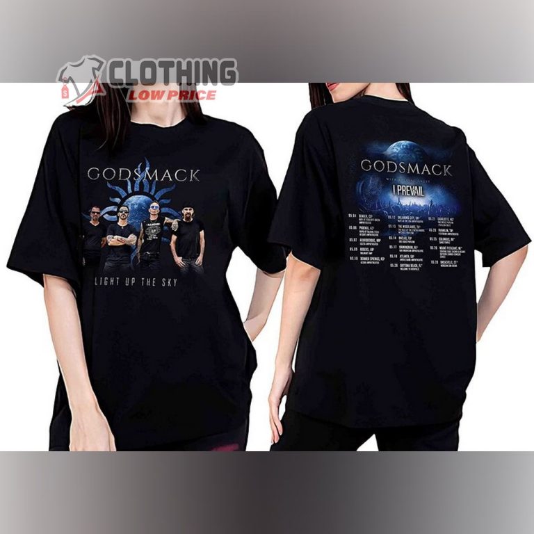 Godsmack Tour 2023 Merch, Godsmack Tour 2023 Lineup Shirt, Godsmack ...