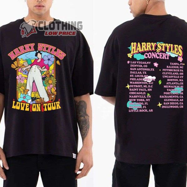 Harry Style Concert 2023 Merch, Harry Style Love On Tour 2023 Shirt, Harry Style Album T-Shirt