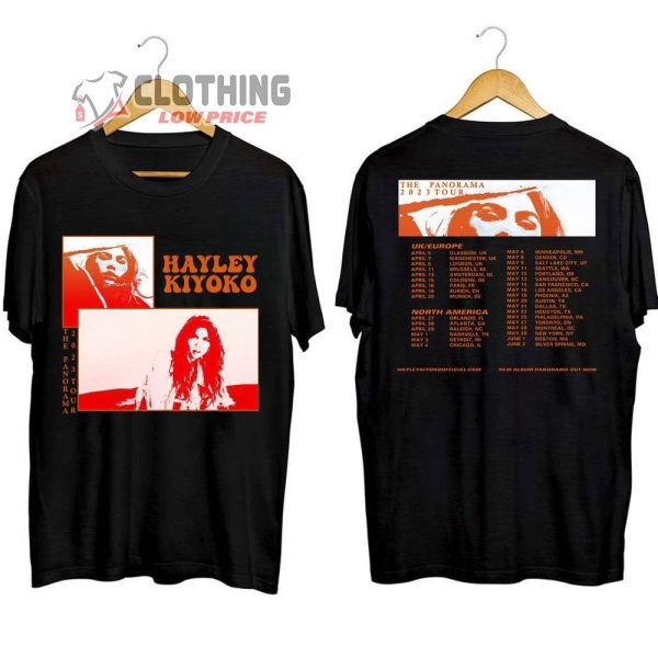 Hayley Kiyoko The Panorama Tour 2023 Merch, Hayley Kiyoko 2023 Concert Shirt, Hayley Kiyoko Tour Dates 2023 T-Shirt