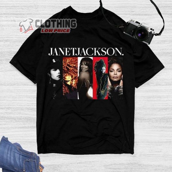 Janet Jackson Together Again Tour 2023 Shirt, Janet Jackson Collection Singer T-Shirt, Janet Jackson Shirt