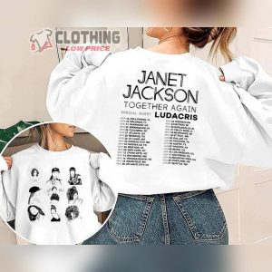Janet Jackson Tour 2023 Unisex Sweatshirt, Janet Together Again Tour 2023 Shirt, Janet Jackson Merch
