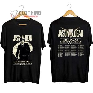Jason Aldean Highway Desperado Tour 2023 Merch Jason Aldean Songs Shirt Highway Desperado Tour 2023 Tee Jason Aldean New Album 2023 T Shirt