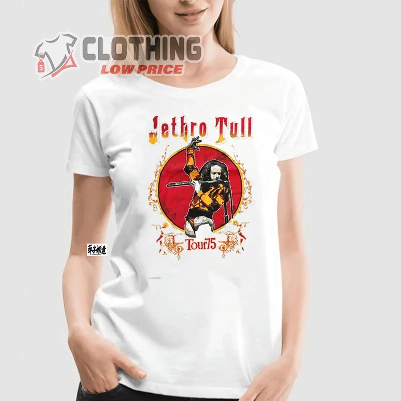 Jethro Tull Singer T- Shirt, Jethro Tull Concert T- Shirt, Jethro Tull Tour 2023 T- Shirt