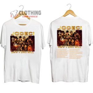 Jodeci Summer Block Party Tour 2023 Merch Jodeci 2023 Concert SWV Dru Hill Shirt Jodeci Band World Tour 2023 Setlist T Shirt