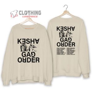 Kesha Gag Order 2023 Tour Dates Shirt Gag Order 2023 Concert Merch Kesha Shirt For Fan2 1