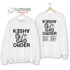 Kesha Gag Order 2023 Tour Dates Shirt Gag Order 2023 Concert Merch Kesha Shirt For Fan3 1