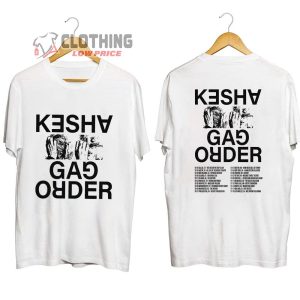 Kesha The Gag Order 2023 Tour Merch Kesha The Gag Order Concert 2023 Shirt Kesha New Album The Gag Order Tour 2023 Tickets T Shirt 1
