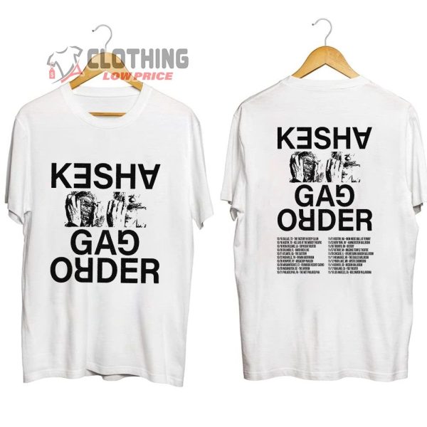 Kesha The Gag Order 2023 Tour Merch, Kesha The Gag Order Concert 2023 Shirt, Kesha New Album The Gag Order Tour 2023 Tickets T-Shirt