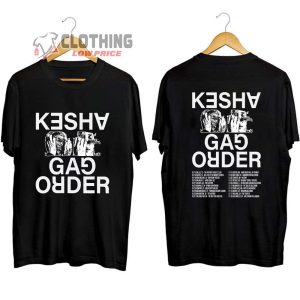 Kesha The Gag Order 2023 Tour Merch Kesha The Gag Order Concert 2023 Shirt Kesha New Album The Gag Order Tour 2023 Tickets T Shirt 2