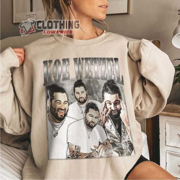 Koe Wetzel Merch, Koe Wetzel 2023 Tour Unisex Shirt