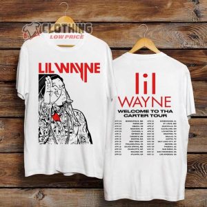 Lil Wayne Rapper Unisex T Shirt Lil Wayne Tour 2023 Shirt Lil Wayne Concert Merch