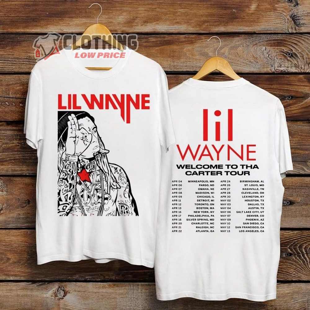 Lil Wayne Rapper Unisex T-Shirt, Lil Wayne Tour 2023 Shirt, Lil Wayne Concert Merch