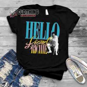 Lionel Richie Concert 2023 T- Shirt, Lionel Richie Hello T- Shirt, Lionel Richie Tour 2023 T- Shirt