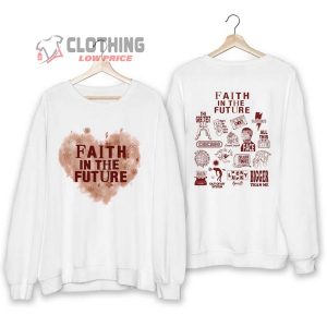 Louis Tomlinson Album Shirt, Faith In The Future Tracklist Shirt, Louis Tomlinson Tour 2023 Merch