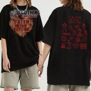 Louis Tomlinson Album Shirt Faith In The Future Tracklist Shirt Louis Tomlinson Tour 2023 Merch2