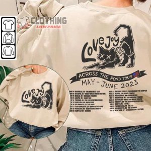 Lovejoy Across The Pond Tour 2023 Merch Across The Pond Tour 2023 Sweatshirt Lovejoy Tour 2023 Music Tickets T Shirt