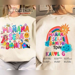 Manana Sera Bonito Unisex Sweatshirt, Karol G 2023 Tour Hoodie, Manana Sera Bonito Album Shirt